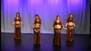 Raks Souzana Students Belly Dance at 2012 Cymbal Salaam [upl. by Allissa792]