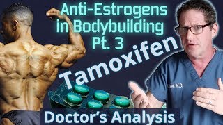 AntiEstrogens in Bodybuilding Pt 3  Tamoxifen  Doctors Analysis of Side Effects amp Properties [upl. by Llered]