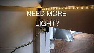 How to Install LED Strip Lights in a Van for Van Life [upl. by Retsek]