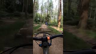 MTB💥Jumping the whale tail bike mtb mtbjumps downhill downhillmtb mtblife mtbbike bikepark [upl. by Finstad628]