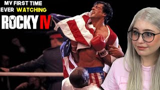 My First Time Ever Watching Rocky IV  Movie Reaction [upl. by Palestine19]