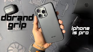 Dbrand Grip Case For iPhone 15 Pro Unboxing amp Review  They Made It Even Better [upl. by Tnemelc]