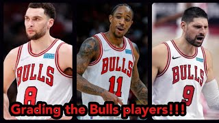 Grading the Chicago Bulls players individual seasons [upl. by Jojo]