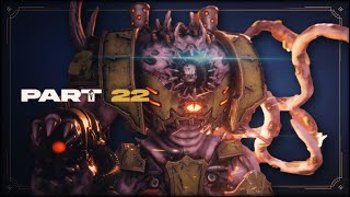 MOTHER OF GOD WHAT IS THAT  Warhammer 40K Chaos Gate  Daemonhunters  Part 22  Lets Play [upl. by Khalin831]