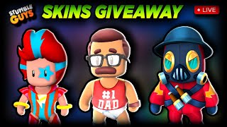 Stumble guys live  Free skin giveaway shorts stumbleguys stumbleguyslive short trending sg [upl. by Raybourne]