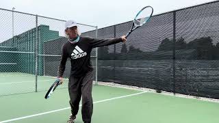 TENNISSANCE Method  Ambidextrous Tennis Backhands [upl. by Hennessey]