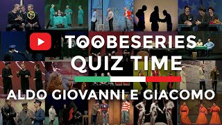 Quiz Aldo Giovanni e Giacomo  Episodio Speciale [upl. by Kassaraba73]