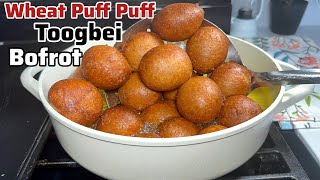 how to prepare puff puff bofrot ghana recipe ghana party pastry [upl. by Wilfreda968]