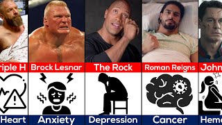 WWE Wrestlers Who Suffered With Illnesses amp Disorders [upl. by Shaum579]