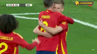 Brazil vs Spain 44  All Goals amp Highlights  2024 [upl. by Aloysius]