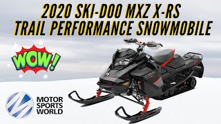 2020 SkiDoo MXZ XRS 850 Trail Performance Snowmobile‎ [upl. by Ahsatsana26]