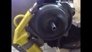 Easiest ever 2 stroke engine compressed air conversion no solenoid or valves [upl. by Asseram]