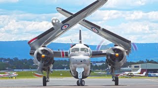 CarrierBased Historic AntiSubmarine Aircraft  Grumman S2 Tracker [upl. by Sharos7]