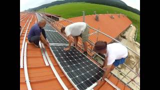 Installation panneaux solaires [upl. by Franza358]