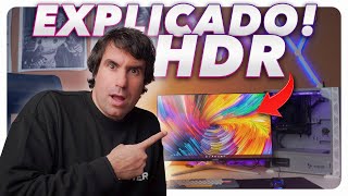 QUÉ ES EL HDR en MONITORES MERECE la PENA en GAMING 😎 [upl. by Wunder]