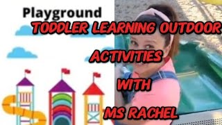 2 year activities play and learn with Ms Rachel at the playground version [upl. by Arand]