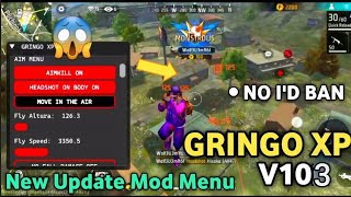 GRINGO XP V103  OB46 FF HACK  FREE FIRE MOD MENU  GRINGO XP HACK  FF NEW HACK [upl. by Julian]