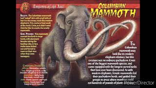 Columbian Mammoth sound effects [upl. by Tolliver732]