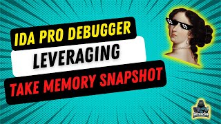 IDA Pro Debugger Leveraging the Take Memory Snapshot Feature [upl. by Neelhtakyram22]