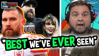 Travis Kelce Carries Chiefs With RecordSetting Performance  Dan Le Batard Show with Stugotz [upl. by Rozek516]