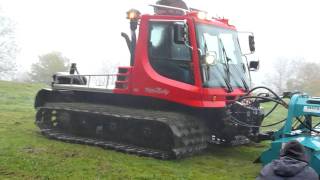 Mulchen mit PistenBully GreenTech [upl. by Tristam370]