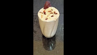 khajur Milkshake khajoor shake Recipedates shake recipedftabassum [upl. by Kappel597]