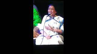 Asha Bhosle Live At NCPA On Eve Of Ustad Allarakha Khans 100th Birth Centenary [upl. by Nivets135]