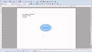 OpenOffice Creer et inserer une carte conceptuelle [upl. by Ahsehyt]