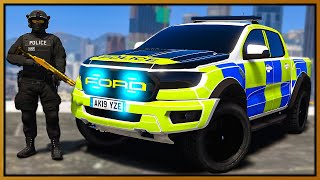 GTA 5 Roleplay  New Cop Car Takes Down Criminals  RedlineRP [upl. by Razatlab]