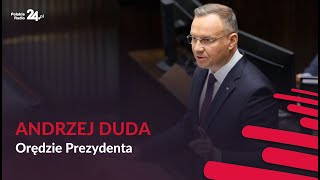 Inauguracyjne posiedzenie Sejmu X kadencji i orędzie Prezydenta Andrzeja Dudy – Transmisja na żywo [upl. by Beetner]