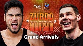 RIYADH SEASON LATINO NIGHT  GILBERTO ZURDO RAMIREZ VS CHRIS BILLAMSMITH GRAND ARRIVALS LIVE [upl. by Damicke]