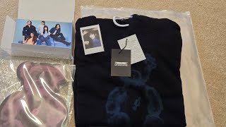 NEWJEANS X CALVIN KLEIN POSTCARD SET LE SSERAFIM BEAR HOODIE  MOUSE PAD UNBOXINGREVIEW [upl. by Aicilla]