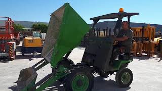 DUMPER AUTOCARGABLE PIQUERSA D1500AC 1500 K [upl. by Narrat20]