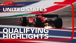 Qualifying Highlights  2023 United States Grand Prix [upl. by Nauqan]