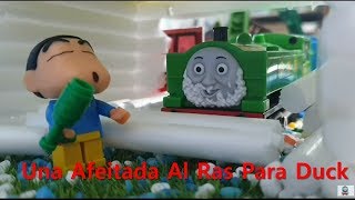 NO141 Thomas y Sus Amigos temporada2 Una Afeitada Al Ras Para Duck Thomas and Friends SPANISH [upl. by Ardussi]