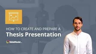 How to Create and Present a Thesis Defense Presentation [upl. by Ydnarb]