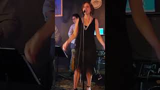 Watch live jazz singer perform jazzsinger jazzband livejazz Laura French sings Jazz live [upl. by Chimene]