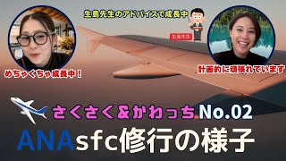 ANA SFC修行 上級会員へ記録No02 5月から始めて、今は○○！！初心者からのSFC修行成長しています。 [upl. by Fawcett]