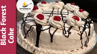 Black Forest CakeAyeshas Kitchen [upl. by Eboh981]