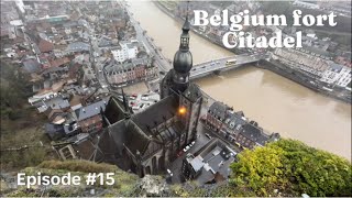 Belgium Dinant  Citadelle de DinantCitadel van Dinant  Belgium fort Citadel [upl. by Couture]