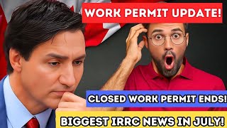 😳 Wow Canada To End Close Work Permits For Foreign Workers  TFWP amp IRCC Update [upl. by Vachil]