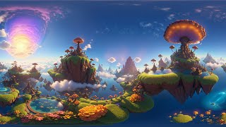 HDRI Floating Fantasy Islands for UE5 [upl. by Ahtreb863]