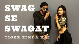 Swag Se Swagat Song  Tiger Zinda Hai  Dance kare sabka karenge video performance choreography [upl. by Perry]