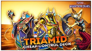 Triamid Deck Cheap F2P Control Deck YuGiOh Master Duel [upl. by Hummel]