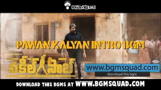 Vakeel Saab Pawan Kalyan Entry Bgm  Thaman Background Music  Vakeel Saab Bgm Jukebox [upl. by Kippar282]