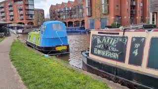 4K60FPSHIRES🚶Telfords Warehouse to Cambrian Road Bridge The Shropshire Union Canal Easter Sunday🚶 [upl. by Aleiram480]