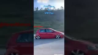 FIAT Uno VS VW Fox Qual você prefere [upl. by Enaira111]