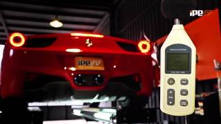 Ferrari 458 Italia w iPEInnotech exhaust  INCREDIBLE revs [upl. by Aciram]