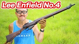 RWA Lee Enfield No4 エアコッキングライフル マック堺 エアガンレビュー [upl. by Leor]