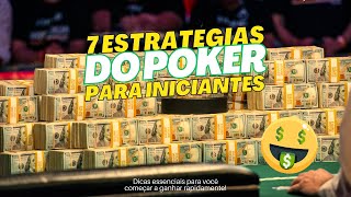 7 Dicas para Torneios de Poker [upl. by Adilem]